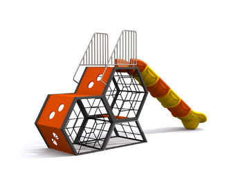 Steel Customized Kids Outdoor Playground Equipment Child Play Set Slide Toy