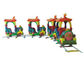 Children Playground Kids Ride On Train With Track Anti - UV For 3-12 Age